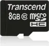 Transcend TS8GUSDC10, 8 GB, MicroSDHC, Trieda 10, NAND, 90 Náhľad obrázku produktu 3