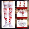 Damen Zombie Halloween Kostüm Tutu Set Blutig 17 Teile Rot Produktbild-Vorschau 4