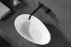 Aufsatzwaschbecken TWA65 - Mineralguss - Weiß - Oval - 60 x Produktbild-Vorschau 5
