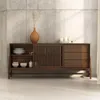 Sideboard ADAMO 175 cm aus Massivholz, Nussbaum Finish - Produktbild-Vorschau 3