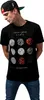 Tee-shirt Twenty One Pilots Pattern Circles Tee-shirt noir Voir les images du produit 6