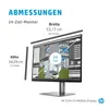 HP Z24n G3, 61 cm (24"), 1920 x 1200 Pixel, WUXGA, LED, 5 Produktbild-Vorschau 8