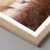 Gerahmtes Poster - Rahmen in heller Eiche - Wiese Getreide Produktbild-Vorschau 2