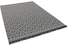 Designer Teppich Beidseitig Ethno Kelim Grau Schwarz Produktbild-Vorschau 3