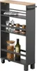 KESPER Chariot de niche gris - 50x15x79cm - Panneau de Voir les images du produit 2