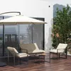 Outsunny Salon de jardin extérieur 4 pièces pour 4 Voir les images du produit 9