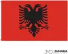Jumadas albanische Flagge – Flagge Albaniens – Flagge Produktbild-Vorschau 1
