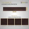 HAGO24 Klebevinylboden 2,23m² Rot Braun Nuss Bodenbelag Produktbild-Vorschau 4