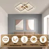 ZMH LED Plafonnier Bois 3000K Blanc Chaud Design Moderne Voir les images du produit 5