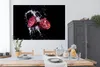 MuchoWow® Poster Granatapfel - Frucht - Wasser - Schwarz - Produktbild-Vorschau 3
