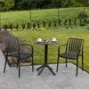 di volio Gartentisch DEGO - runder Outdoor Tisch für Balkon Produktbild-Vorschau 3