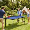 YARDIN faltbare Mini Tischtennistafel blau, Klapptisch Produktbild-Vorschau 8