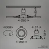 Briloner PIWO 3er Set LED Einbaustrahler 230V, Schwenkbar, Produktbild-Vorschau 5