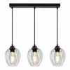 Luxolar Led závěsné světlo 3 plameny skleněné stínítko Náhled obrázku produktu 1