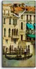 Wandbild Leinwand Bilder mit Uhr Quarz 30x60 Venedig Farbe Produktbild-Vorschau 1