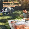 Grillguthalter Grillkorb Edelstahl faltbar Fisch Gemüse Produktbild-Vorschau 10