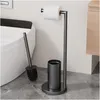 Garnitur, Edelstahl WC Garnitur mit Toilettenpapierhalter, Produktbild-Vorschau 7