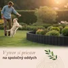Floranica drevený okraj záhona 10 x 200 cm antracit Náhľad obrázku produktu 6