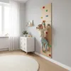 Kletterwand Quadrat 3 Holz - farbige Griffe Produktbild-Vorschau 2