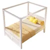 Letto a baldacchino MODFU, 140 x 200 cm, con struttura a Anteprima dell’immagine prodotto 8