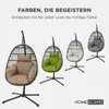 HOMESCAPES Hängesessel-Kissen Outdoor grün mit Kopfstütze, Produktbild-Vorschau 7