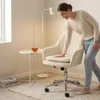 Fotel Biurowy Obrotowy WELUROWY KRZESŁO DO BIURKA Podgląd zdjęcia produktu 8