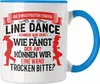 Trendation - Line Dance Tasse Geschenk Spruch Linedance Produktbild-Vorschau 1