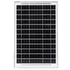 A solar panel is shown against a white background. Produktbild-Vorschau