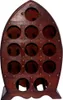 Weinregal Kolonialstil 12 Flaschen Holz Regal Wein Produktbild-Vorschau 2