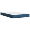 Boxspringbett mit Matratze Blau 120x200 cm Stoff Produktbild-Vorschau 10