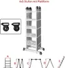 Echelle multi-usages 550cm, 6 en 1 échelle multifonctions Voir les images du produit 2