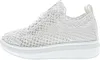 Mustang Damen Sneaker Court Makramee Blumen Netzstruktur Produktbild-Vorschau 20