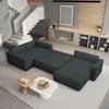 Masseno Ecksofa VELAMI L-S mit Schlaffunktion U-Form, Sofa Produktbild-Vorschau 4