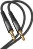 Cavo audio XO, minijack 3,5 mm, AUX, 2 m, nero Anteprima dell’immagine prodotto 5