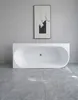 Volně stojící rohová vana 160 x 75 cm Pula Levá Corciano Náhled obrázku produktu 5