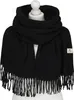 Sciarpa 180x70 PTN SP100C-5387 Nero Anteprima dell’immagine prodotto 3