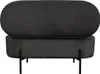 byLIVING Bank NOVA / Samt schwarz / Metall schwarz Produktbild-Vorschau 8