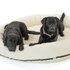 Hundebett Bolton · orthopädisches Liegebett aus Kunstleder Produktbild-Vorschau 3