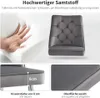 AIORBER Esszimmerstuhl, 4er-Set, Samt, silberne Produktbild-Vorschau 6