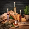 Flaschen Set Glasflaschen leer je 100ml mit Trichter Korken Produktbild-Vorschau 2
