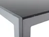 BELIANI Gartentisch Schwarz und Silber Aluminium mit Produktbild-Vorschau 5
