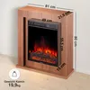 KAMINIO Elektrokamin MATTI - Elektrischer Standkamin mit Produktbild-Vorschau 6