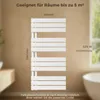 S'AFIELINA 1041x500mm Design Badheizkörper Produktbild-Vorschau 2