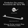 Bürstenking Handtuchhalter zweiarmig beweglich, Produktbild-Vorschau 5