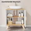 EUGAD Waschbeckenunterschrank Unterschrank Produktbild-Vorschau 4