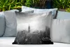 MuchoWow® Outdoor Kissen - Schnee in New York schwarz und Produktbild-Vorschau 4