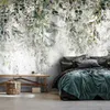 Fototapete Blätter Grün Beton Pflanzen 400x280 cm - inkl. Produktbild-Vorschau 5