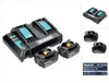 Makita Power Source Kit 18 V avec 2x BL 1830 B batterie 3,0 Voir les images du produit 1