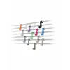 Multiple colored hooks are displayed on parallel lines against a white background. Anteprima dell’immagine prodotto