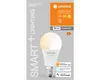 The image shows the packaging of a smart LED light bulb. Produktbild-Vorschau